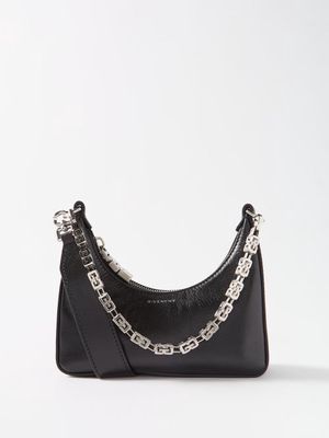 Givenchy - Moon Mini Cutout Chain-strap Cross-body Bag - Womens - Black