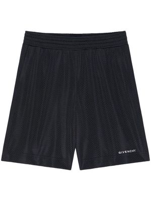 Givenchy New Board mesh track shorts - Black
