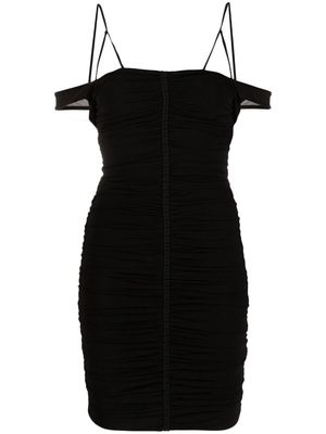 Givenchy off-shoulder ruched dress - Black