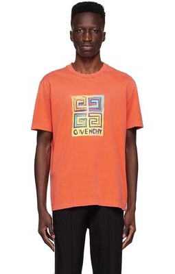 Givenchy Orange 4G Sun T-Shirt