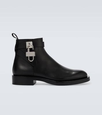 Givenchy Padlock ankle boots