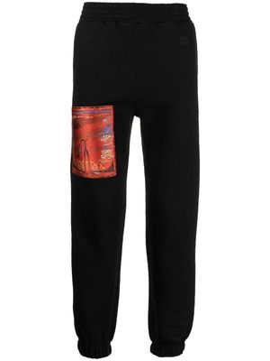 Givenchy patch-detail track pants - Black