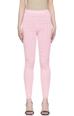 Givenchy Pink Viscose Leggings