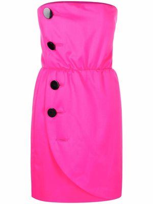 Givenchy Pre-Owned 1980s strapless minidress - Pink