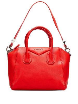Givenchy Pre-Owned 2012 Antigona leather tote bag - Red