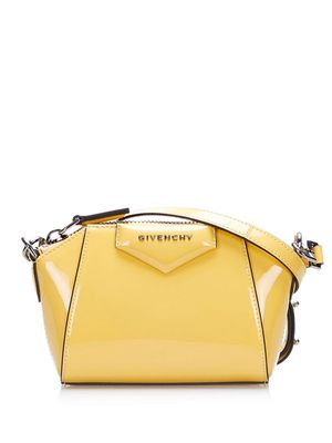 Givenchy Pre-Owned 2020 Givenchy Nano Antigona Crossbody Bag - Yellow