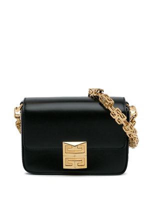 Givenchy Pre-Owned 2021 small 4G chain shoulder bag - Black