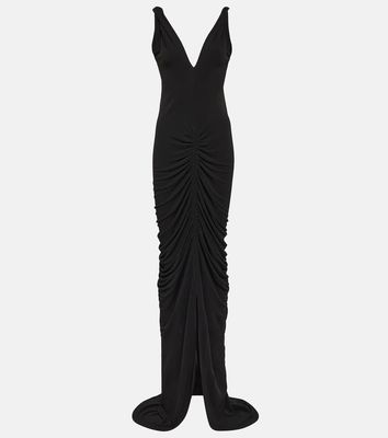 Givenchy Ruched jersey gown