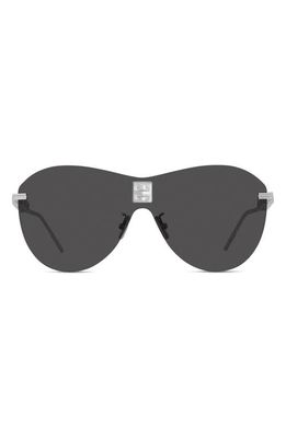 Givenchy Shield Sunglasses in Silver