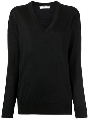 Givenchy side buttons jumper - Black