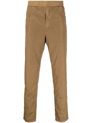 Givenchy slim-cut elasticated-waistband trousers - Brown