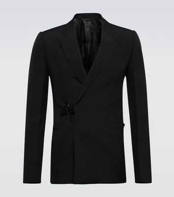 Givenchy Slim-fit technical wool suit jacket