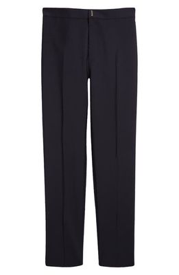Givenchy Slim Fit Wool & Mohair Trousers in Night Blue