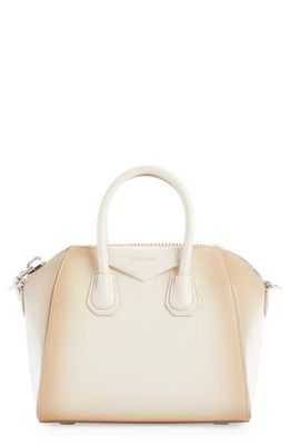Givenchy Small Antigona Leather Top Handle Bag in Dust Grey