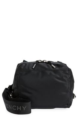 Givenchy Small Pandora Canvas Bag in Black