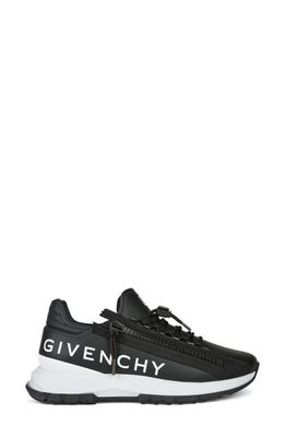 Givenchy Spectre Zip Sneaker in Black/White