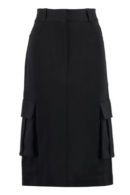 Givenchy Technical Fabric Skirt