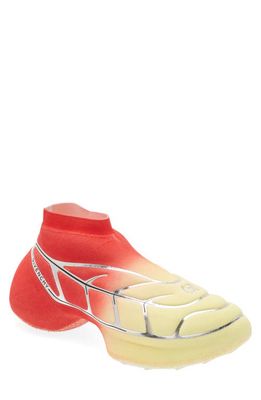 Givenchy TK-360 Plus Mid Top Sneaker in Red/Yellow