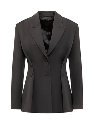 Givenchy Tricotine Satin Blazer