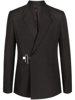 Givenchy U-lock slim-fit blazer - Black
