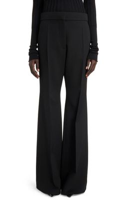 Givenchy Virgin Wool Flare Leg Pants in Black