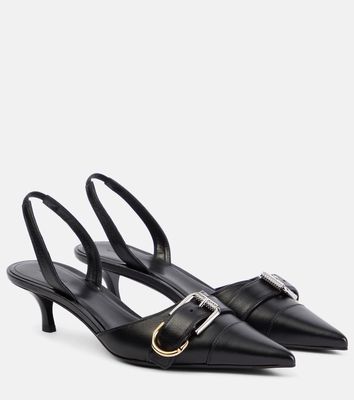 Givenchy Voyou leather slingback pumps
