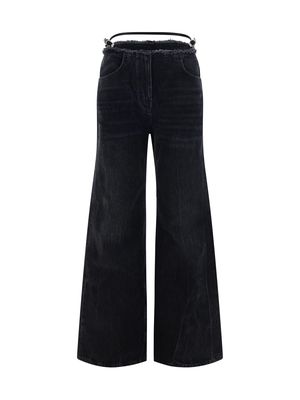 Givenchy Voyou Low-waisted Jeans