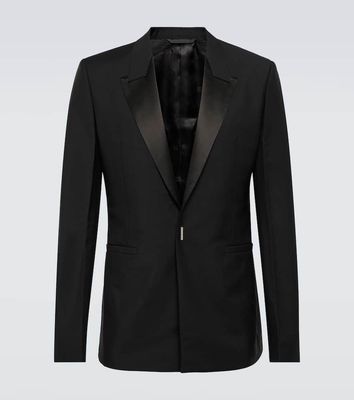 Givenchy Wool and mohair blend suit jacket