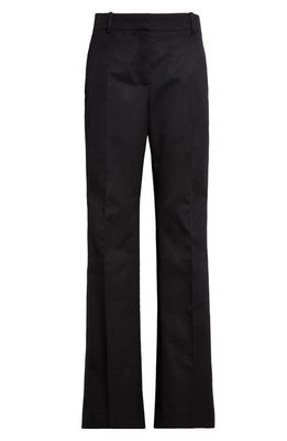 Givenchy Wool & Mohair Straight Leg Pants in Black
