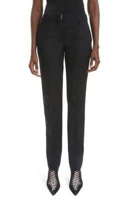 Givenchy Wool & Mohair Trousers in Black