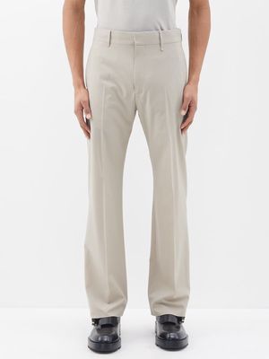 Givenchy - Wool-blend Suit Trousers - Mens - Stone