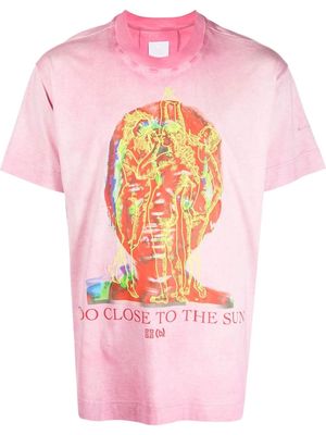 Givenchy x BSTROY graphic-print T-shirt - Pink