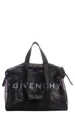 Givenchy X-Large G-Shopper Mesh Tote in Black