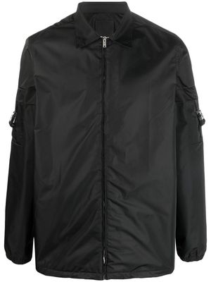 Givenchy zipped long-sleeve shirt - Black