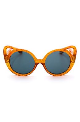 GlamBaby Aliyah Cat Eye Sunglasses in Peach