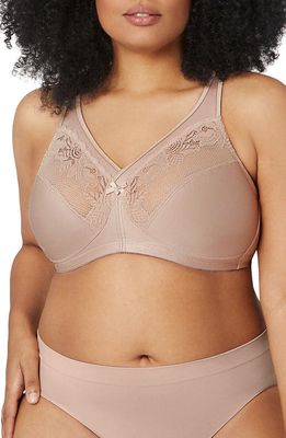 Glamorise MagicLift® Minimizer Bra in Brown