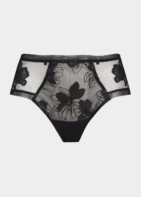 Glamour Couture Floral Lace Boyshort