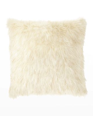Glamour Faux-Fur Pillow