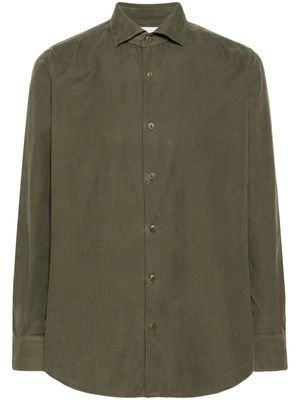 Glanshirt corduroy cotton shirt - Green