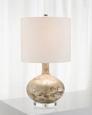 Glass Textured Table Lamp