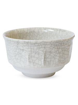 Glazed Ceramic Bowl - Quartz - Quartz