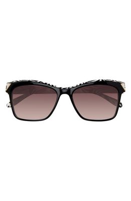 GLEMAUD X Tura x Victor Glemaud 58mm Cat Eye Sunglasses in Black