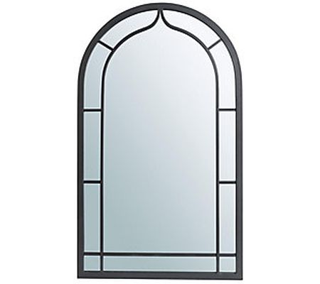 Glitzhome Gracefully Arched Wall Mirror