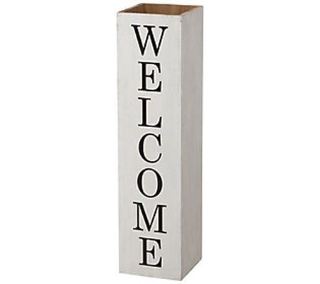 Glitzhome Reversible Open Top Welcome and Home orch Sign
