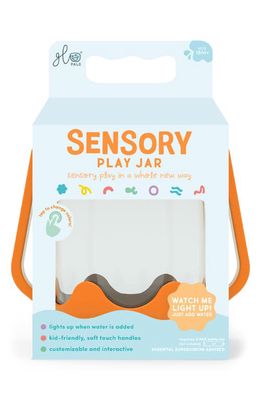 Glo Pals Sensory Play Jar in Orange