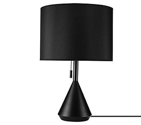 Globe Electric Kara 23" Modern Table Lamp With Lamp Shade