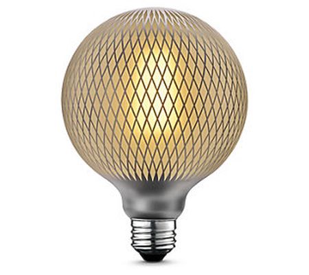 Globe Electric Moderna Oversized 4W E26 SilverF rosted LED Bulb