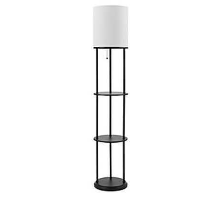 Globe Electric Reid 57.5" Etagere Column Modern Floor Lamp
