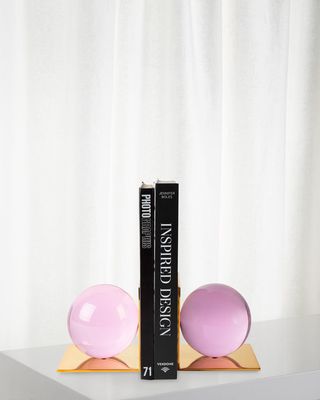 Globo Bookends, Set of 2