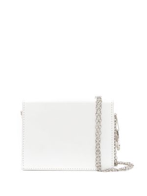 Gloria Coelho box-shaped crossbody bag - White